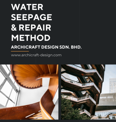 Project Management & Building Construction - Water Seepage & Repair Method